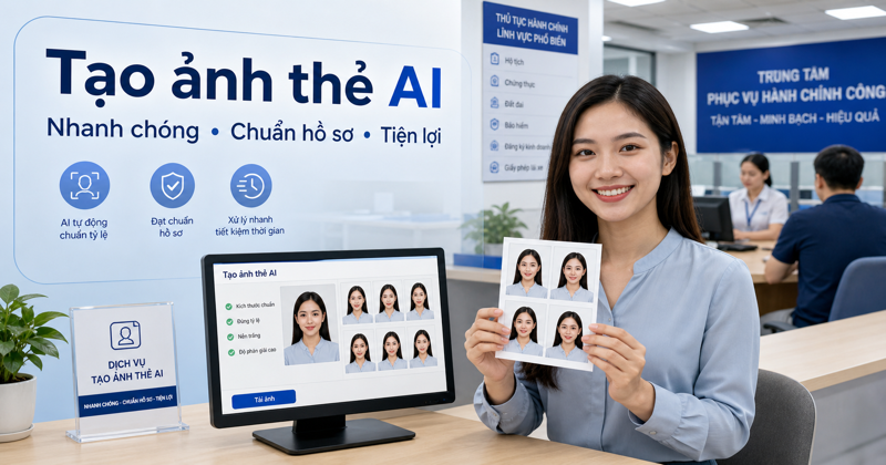 Tạo ảnh thẻ AI
